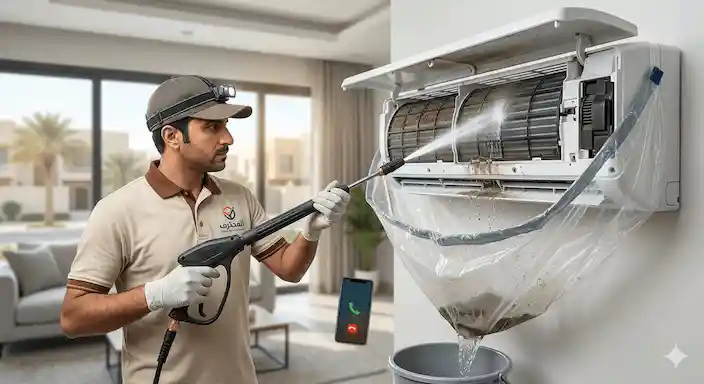 غسيل مكيفات حي الروضة