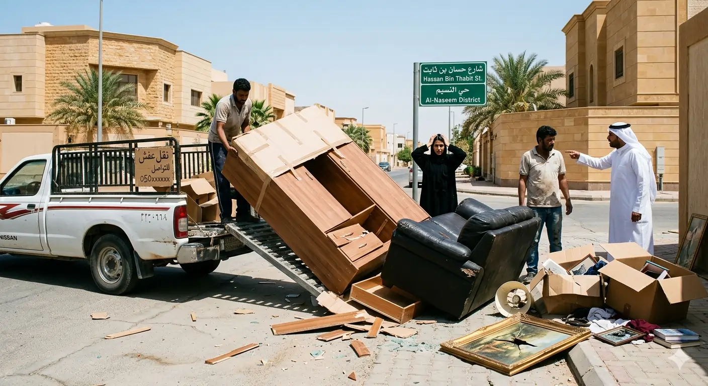 افضل شركة نقل عفش بالرياض - خدمات شركة المحترف المتميزة