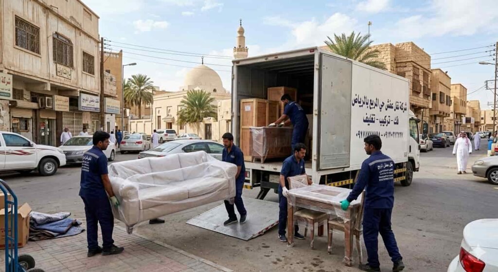 شركة نقل عفش حي المربع بالرياض